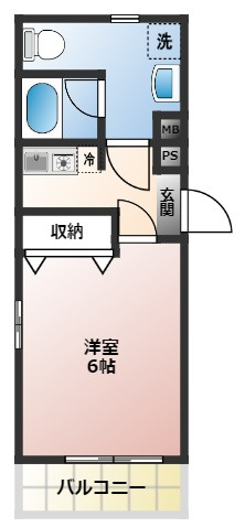 サンシェールの間取り