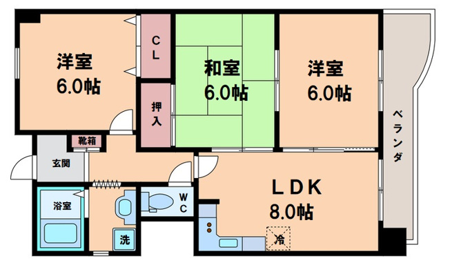 【間取り】 | レグルス我孫子