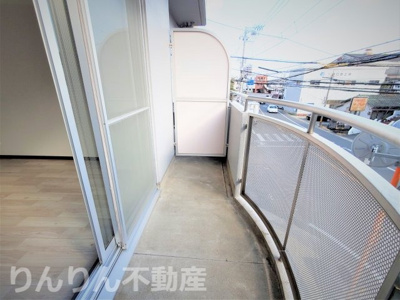 【バルコニー】 | メルヘンⅡ | 広々としたバルコニーです