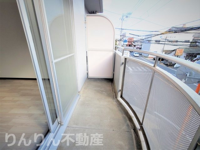 【バルコニー】 | メルヘンⅡ | 広々としたバルコニーです