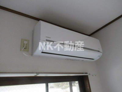 【設備】 | メゾンド中新開（吉田賃貸） | エアコン付きです