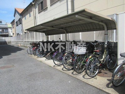 【その他共用部分】 | メゾンド中新開（吉田賃貸） | 駐輪場です