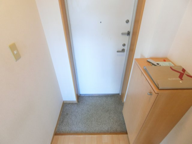 マンションシグマの玄関