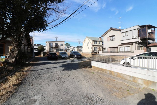 足利市南大町の売地の外観