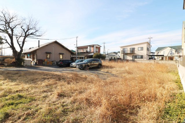 足利市南大町の売地の外観