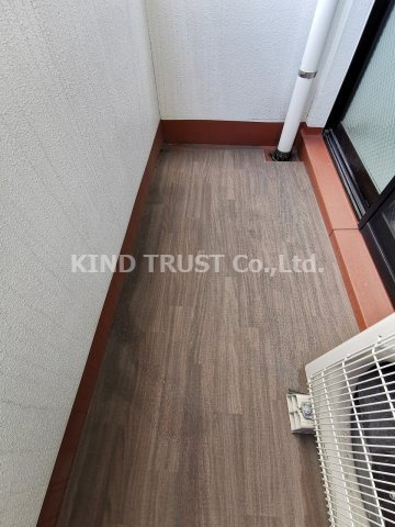 ウインズコート西梅田Ⅱのバルコニー|広々としたバルコニーです