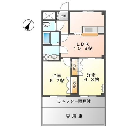 ルミナスハイムの間取り|間取図