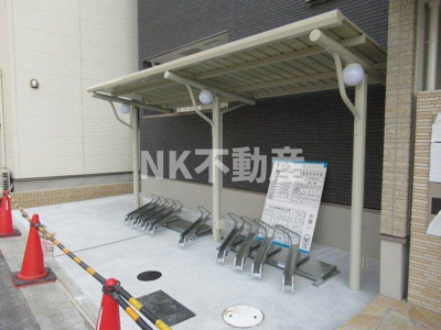 【その他共用部分】 | フジパレス岩田町ノース（若江岩田賃貸） | 駐輪場です