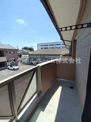【バルコニー】 | グリシーナ A | 別部屋写真です。