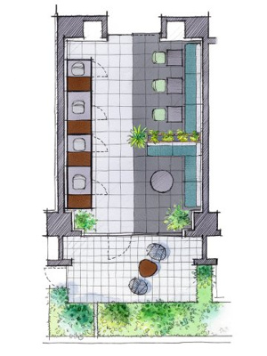 【その他共用部分】 | プレディアコート森下テラス | ワークラウンジ（イメージパース）