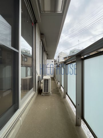 ウィンクルム Ⅱのバルコニー