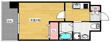【間取り】 | ピュアドームティアラ大手門
