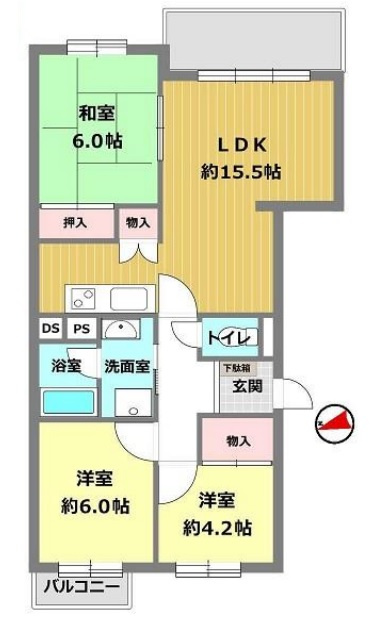 ◆豊中市◆両面バルコニー◆シーアイハイツ千里桃山台♪の画像