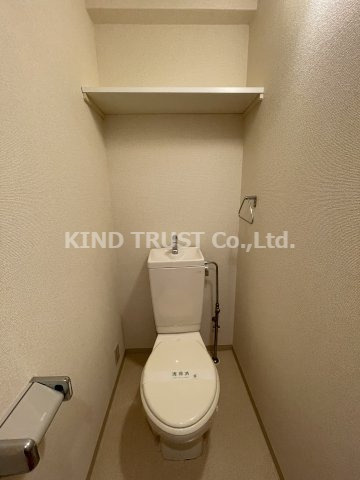 ベルエアーのトイレ|落ち着いたトイレです