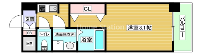【間取り】 | ES-Grande大阪 City Avenue