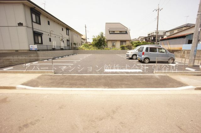戸頭第6駐車場の外観