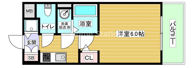 【間取り】 | エスリード福島レジデンス