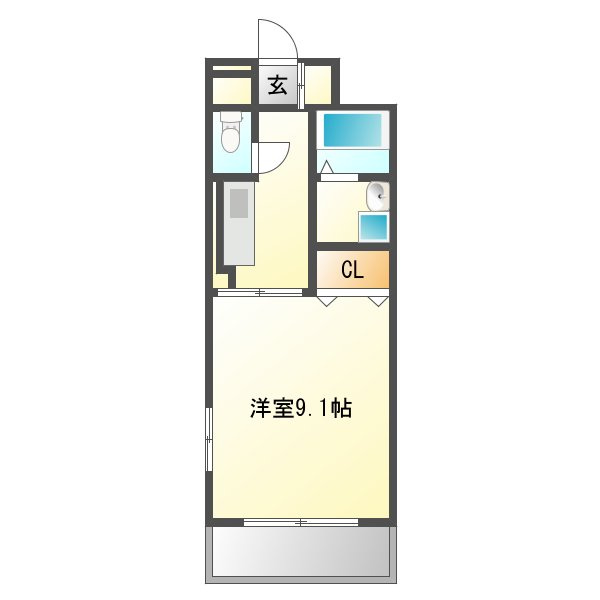 グランブルの間取り
