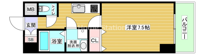 【間取り】 | アスヴェル梅田WEST