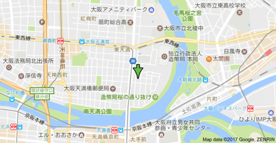 【地図】 | ロイヤル天満橋
