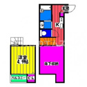 【間取り】 | プライムコート大橋の間取り