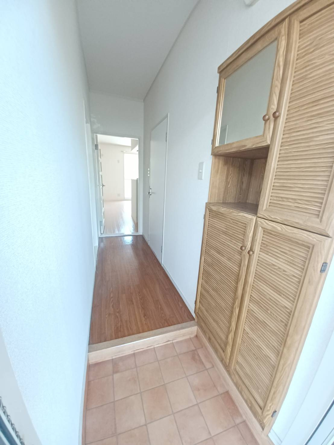 コスモ２１の玄関