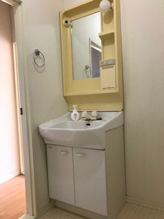 コスモ２１の洗面所