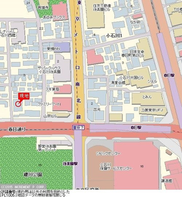 【地図】 | スカイコート後楽園第３