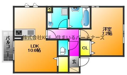 セジュール・リアンの間取り