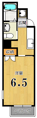七条西大路メゾンの間取り