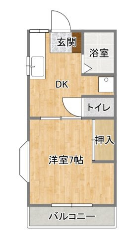 トラスティハイツの間取り