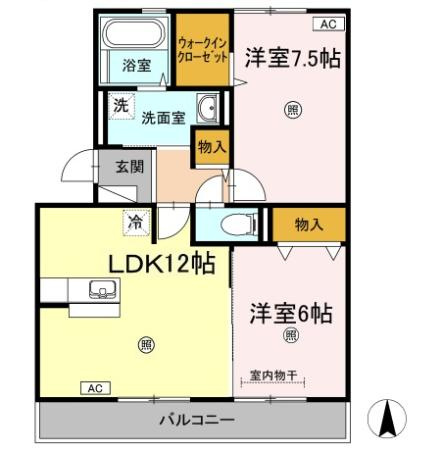 ヴィータフェリーチェの間取り