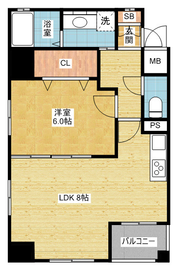 アーバンラックス今池|名古屋市の賃貸ならMy賃貸の間取り|アーバンラックス今池
