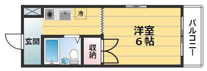 エクセレンス山ノ内の間取り