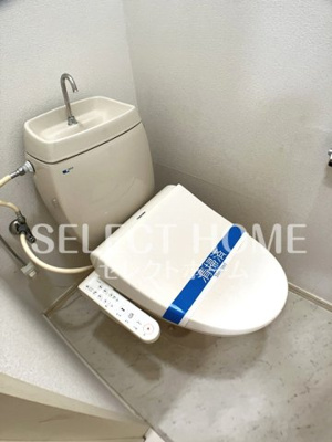 【トイレ】 | サンフォレスト渡辺Ｂ | 落ち着いたトイレです