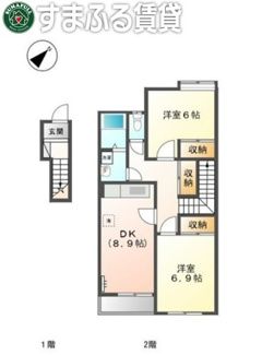 【間取り】 | マリポーサ　岡崎市中島東町