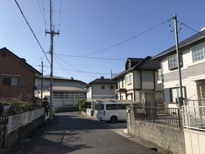 【前面道路含む現地写真】 | 大津市陽明町15-11　中古戸建