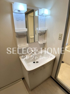 【独立洗面台】 | ラフィーネ六名 | 独立洗面台あり、毎朝おしゃれに忙しい女性の方におすすめです