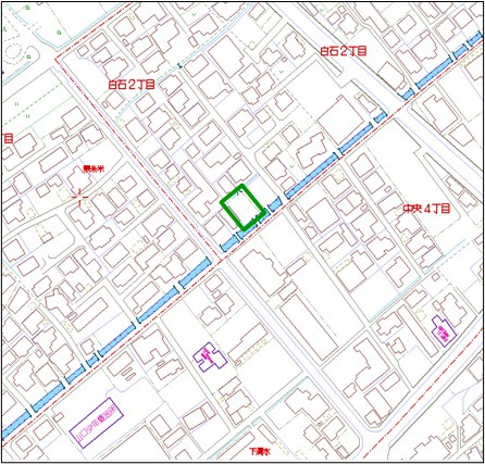 【地図】 | 白石二丁目　売地