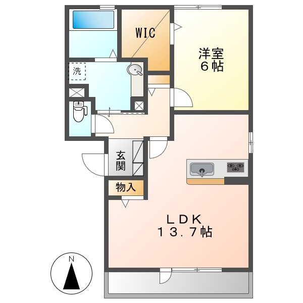 プルミエールの間取り