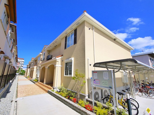 レジデンス　ピュアの外観|キレイな外観です。