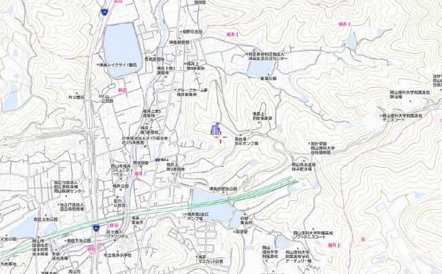 【土地図】 | 北区横井上の土地