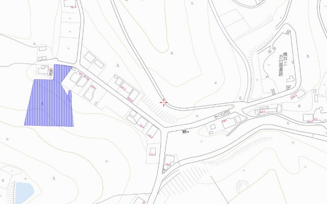 【地図】 | 北区横井上の土地