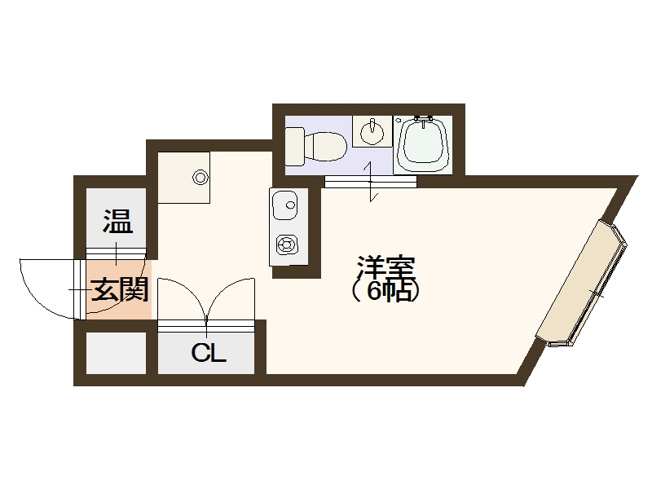 【間取り】 | ハイツヤマサキ