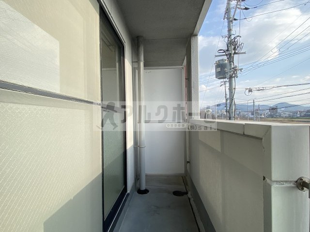 キャッスルエビスのバルコニー