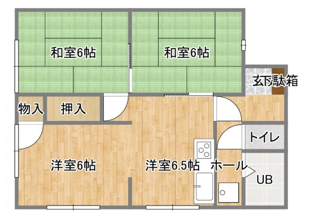 パストラーレの間取り