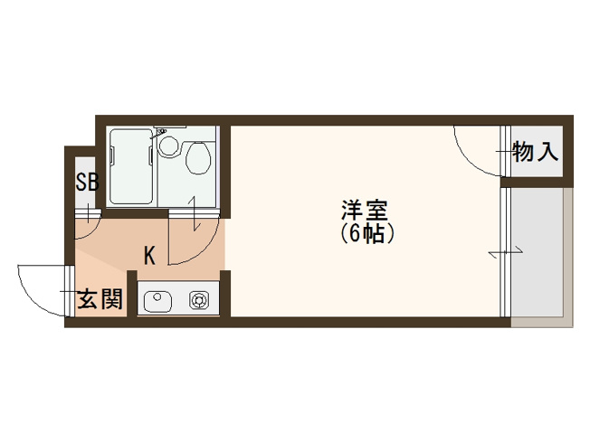 【間取り】 | ポアール住之江