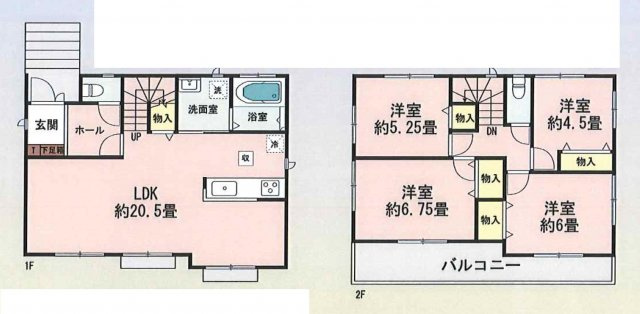 日進市香久山 全3棟 2号棟＜仲介手数料無料＞中香久山小・日進西中　新築一戸建て