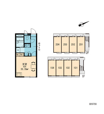 【区画図】 | レオパレスSEQUENCE