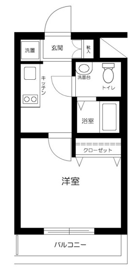 【間取り】 | ヴェルト上野毛